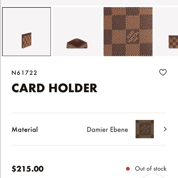 Louis Vuitton Card Holder - Picture 5 of 6